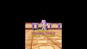 【白猫】キング星たぬき(魔弱点) 剣士ルカ ソロ