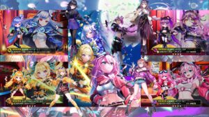 [白猫プロジェクト]鏡面のマギア・ガールズ 〜闇夜に咲く刃〜/1人当たるまでガチャした結果![Japanese version of white cat project/iPad/iOS]