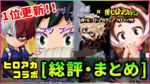 【白猫】大当たりガチャ「ヒロアカコラボ」　総評・まとめ！【実況】