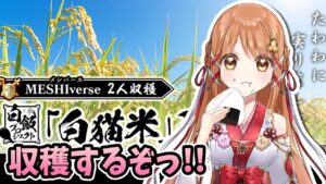 【白猫】白飯プロジェクト!!収穫稲刈りだ～～～２人協力やるよ～♪【白猫プロジェクト NEW WORLD'S】ゲーム実況  Vtuber