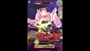 【白猫】茶熊ロボ決戦9秒台ビスケッタ3リリア1　#shorts