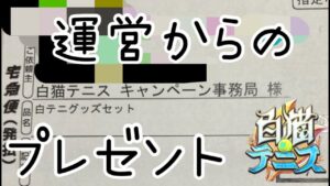 こ、これは…！【白猫テニス】