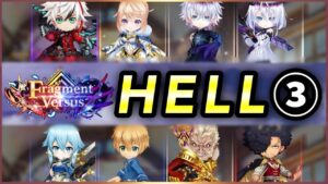 【白猫】８周年HELL③「壊れゆく最果て」タウン研究院のみ、入手可能アクセ石板のみ7PT8人で攻略！【実況・Fragment Versus】