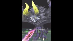 【白猫】新たなる闇の王 キングキメラ(斬弱点) 22秒