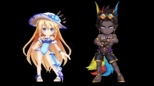 【白猫】夏ソフィ・夏アピス　火力検証と試運転