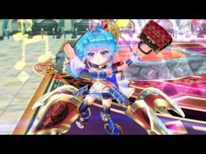 【白猫】チハヤ/千早 (弓) Lv.20000 化かし愛！アジ・ダハーカ (全弱點・HP7,000億, 1分50秒)【決戦クエスト】2022-10-18