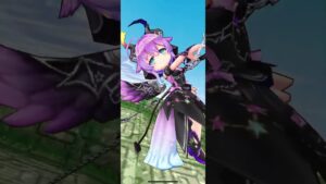 【白猫】キングムカデ Lv.20000(打魔弱点：HP1兆)　ルカ(鎖剣)【決戦クエスト】