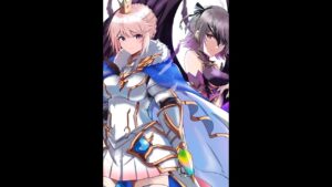 白猫PROJECT 闇エレノア & エレノア(剣)  もっともっと守ったらい！！ Wings of hearts3ナイトメア