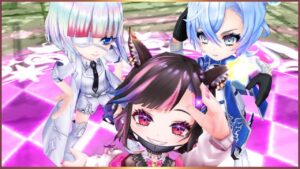 【白猫】温泉４協力　フーシャ(槍)・メラルーカ(斧)・リンド(変身)　ソロ【プレイ動画】