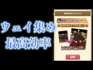 ウェイ集め最高効率（多分）【白猫プロジェクト】