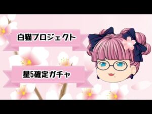 【白猫プロジェクト】星5確定ガチャ30連＆チケットガチャ (2022.12.25)