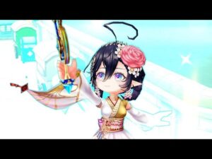 【白猫】正月 アリアシカ (杖) Lv.20000 奪い愛！モチノシン (弱斬、突、魔・HP3兆, 1分55秒)【決戦クエスト】2022-01-23