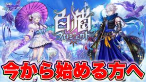 【白猫プロジェクト】遊び方＆楽しみ方教えちゃいますよぉ〜。【白猫】