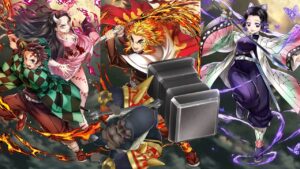 【白猫】弱点キングウッホ 鬼滅コラボ3キャラ ソロ