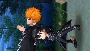 【白猫】2 Ver. SAO キリト/桐人 (双劍) & 黑崎一護 (大剑) Lv.20000 覚醒！キングウッホ (弱斬、突・HP1.5兆)【決戦クエスト】2023-03-04