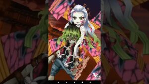 【白猫プロジェクト】炭治郎＆禰豆子×宇髄天元vs妓夫太郎＆堕姫  映画再現してみた！【鬼滅の刃】(再現下手かもです、すみません！)