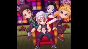 【白猫】もちゃもちゃ勇者　鬼滅2の4人