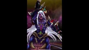 【白猫】ニョロンポス　level20000  ルナ（弓）ソロ　【長押しぐるぐるプロジェクト】目が回る😂