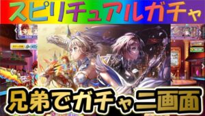 【白猫プロジェクト】【LINK Dragner】兄弟で二画面で引いて見た！！【スピリチュアルガチャ】【実況】