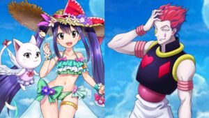 【白猫】ウェンディ & ヒソカ (杖) 9周年前夜祭4人協力バトル 記念: エンジョイ！星35“ネコマツリ摩天楼  2023-06-25