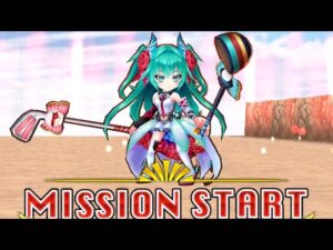 【白猫プロジェクト】アゼウフ Lv.20000　スキル覚醒・花咲ミク　ソロ【打突弱点・HP5兆】