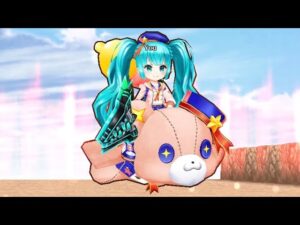 【白猫プロジェクト】アゼウフ Lv.20000　スキル覚醒・姫星ミク　ソロ【打突弱点・HP5兆】