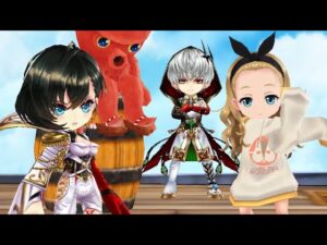 【白猫プロジェクト】葬争舞踏 ( 戦旗・SSS )　3キャラ　ソロ【帝国4】