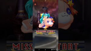 【白猫】姫星ミク（竜）THE ニョロンポスLV20000（全弱点・HP5兆）68秒　約1.5倍速