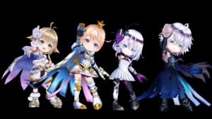 【白猫】斧ノエル・8エレノア・鎖サヤ・鎖ジン　スキル覚醒火力検証