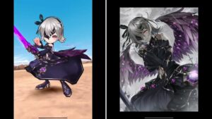 白貓台版 黑化-艾蕾諾雅(輝) LV20000-亞捷烏(HP五兆 全弱點)