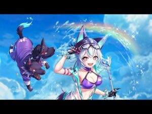 白猫プロジェクト 水着追いガチャ 朝の部