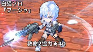 【白猫ソロ】 剣フーシャ ★40トリアージ：レッド