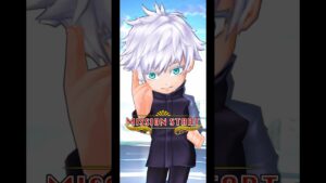 白猫 ×呪術廻戦 コラボ 五條悟(CV:中村悠一) VS クアトロキング武者