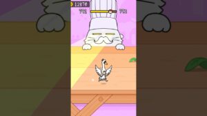 白猫vs白鳥 シロシロシロシロ対決【猫にみつかるな！】【広告ゲーム】