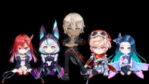 【白猫】クルツ・杖キアラ・竜セルピナ・斧アレン・エスカ