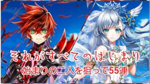 【白猫プロジェクト】この二人が始まり...それがすべてのはじまり55連！！