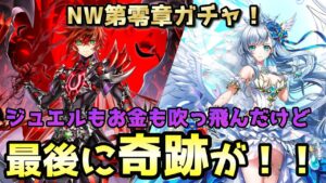 【白猫プロジェクト】9.5周年のNW第零章ガチャ！！石もお金も消え去ったけど最後に奇跡！？【ガチャ】