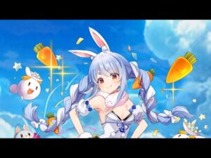 【白猫プロジェクト】決戦上等！三月の陣 ニョロンポス&アゼウフ Lv9999 兎田ぺこら 1:03.23