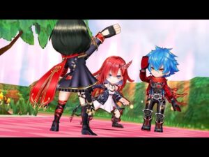 【白猫】星50“＜真＞業火喧乱インフェルノ” 記念: #キアラ (杖)、#レクト (龍) & #アイシャ (大劍) & 星50“＜極＞幻想歌劇残酷メルヘン”:アイシャ (大劍)|#白猫プロジェクト