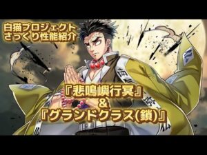 【白猫】『悲鳴嶼行冥』不愉快極まれりのアレが消失で扱いやすく！？上空からチェインマスターの必殺コンボを叩き込み悪鬼滅殺せよ【さっくり性能紹介】